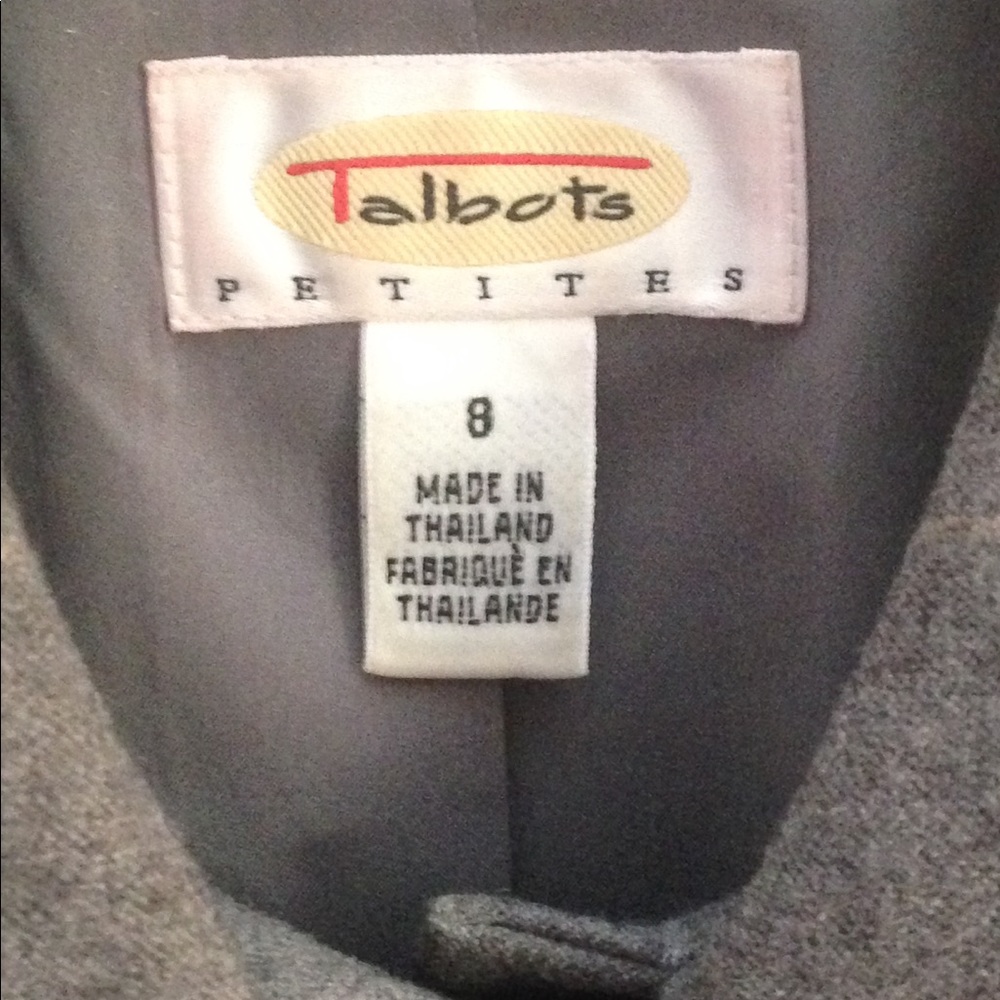 Gray wool jacket - Picture 3 of 5